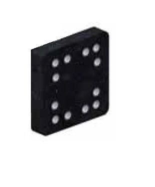 [CRAM8004835] Bevestingsplaat 200 x 200 - 160 x 160 - 12 gaten