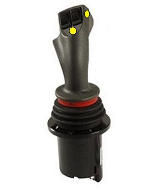 [DANF162F1115] Joystick 4 x proportionel + 2 x On - Off - pour main droite