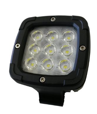 [DKWK 40 000 012] Werklicht LED (100 x 100) 2800 Lumen (ZWART)