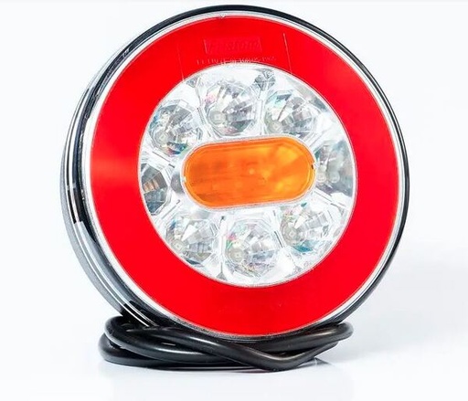 [DKWK 40 000 052] Achterlicht 12/24V LED - pinker - stop - stand