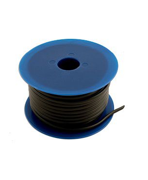 [DKWK 40 000 980] Draad 2,5 mm²  - Zwart - op rol 100 m
