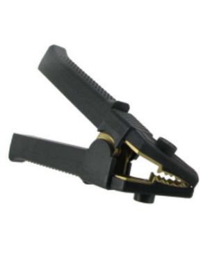 [DKWK 40 001 206] Pince de batterie coudée et isolée en laiton 500 A (noir)