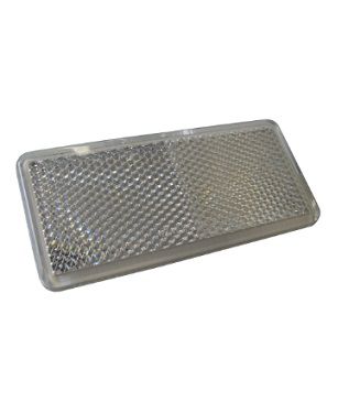 [DKWK 40 002 012] Zelfklevend reflector (90X40mm) wit