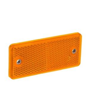[DKWK 40 002 013] Rechthoekig reflector (90x40mm) oranje
