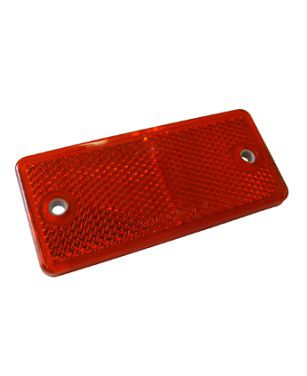 [DKWK 40 002 014] Rechthoekig reflector (90x40mm) rood