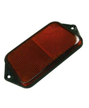 [DKWK 40 002 016] Rechthoekig reflector  (95x60mm) rood
