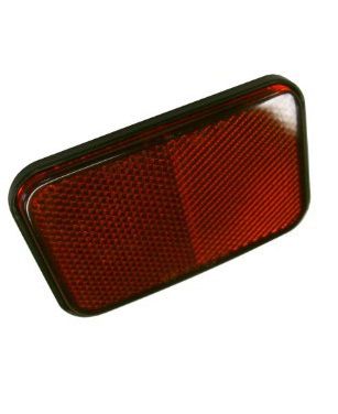 [DKWK 40 002 023] Zelfklevend reflector (95X60mm) rood