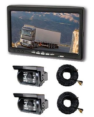 [DKWK 45 112 702] Kit caméra LCD TFT 7" (avec 2 Caméras)