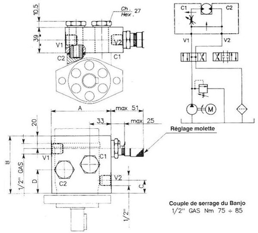 [DKWK 80 002 300] Overdrukventiel Motor