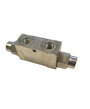 [DKWK 80 003 005] Gestuurde terugslagklep dubbel - 1/4"  BSP