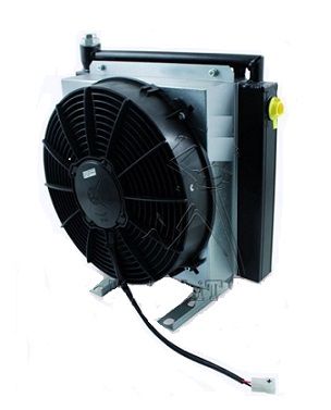 [DKWK 80 040 110 H] Oliekoeler 12V - 20-110 L/min met by-pass en thermocontact 50/60°