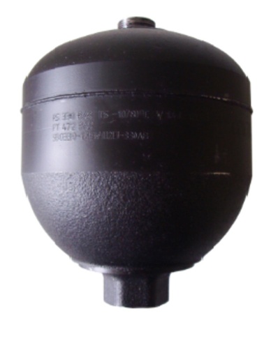 [DKWK 80 050 138] Accumulator 1,0 l - 200 bar max - vr.1/2 BSP - vuldruk 40 bar