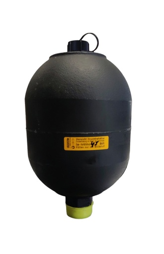 [DKWK 80 050 161] Accumulator 2,8 l - 330 bar max - vr. 3/4 BSP - vuldruk 45 bar