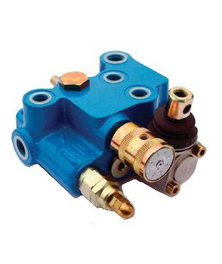 [DKWK 80 113 001] Verdeler 1xDW met debiet regelaar 90L/min - 1/2"