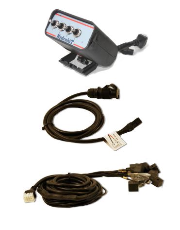 [DKWK 80 300 440 H] Bekabeling + controlekast 4 functies met by-pass functie