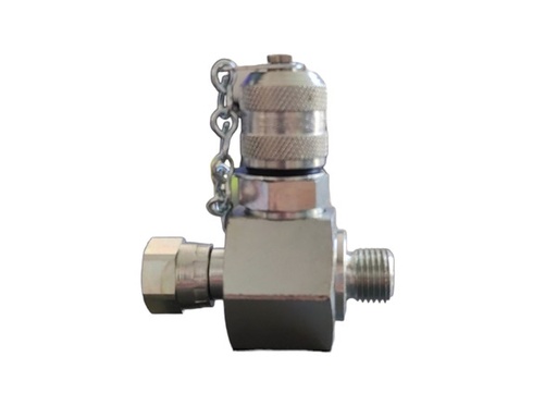 [DKWK 80 800 180] Druknemer T (vrouwelijk 1/4" BSP - mannelijk 1/4" BSP)