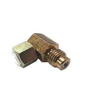 [DKWK 80 800 320] Druknemer 90° manometer (vrouwelijk 1/4" BSP) x  (mannelijk M16 x 2)