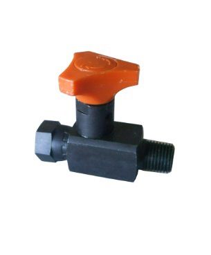 [DKWK 80 800 601] Sluitkraan voor manometer 1/4" met anti shock klep