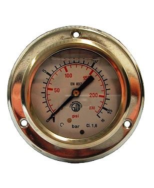 [DKWK 80 801 023] Manometer Ø 63 mm - 0-0016 bar