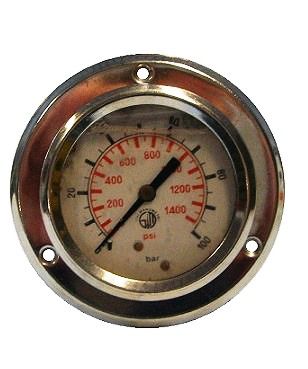 [DKWK 80 801 028] Manometer Ø 63 mm - 0-0100 bar