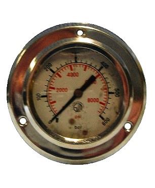 [DKWK 80 801 033] Manometer Ø 63 mm - 0-0600 bar