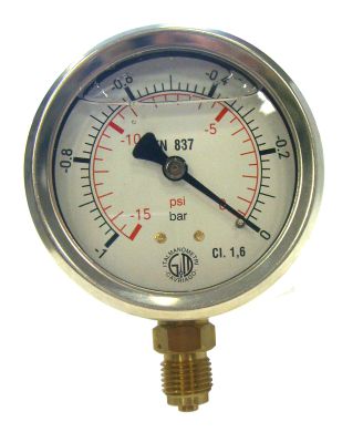 [DKWK 80 801 094] Manometer Ø 63-ON / -1- 000 bar