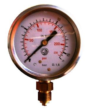 [DKWK 80 801 103] Manomètre Ø 63 mm - 0- 0016 bar