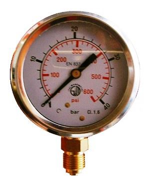 [DKWK 80 801 105] Manomètre Ø 63 mm - 0- 0040 bar
