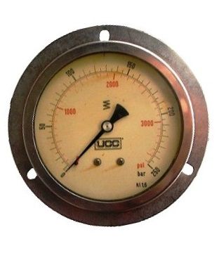 [DKWK 80 802 070 H] Manomètre Ø 100 mm - 0-0250 bar