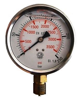 [DKWK 80 802 110] Manomètre Ø 100 mm - 0-0250 bar