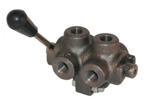 [DKWK 80 900 210] Vanne à bille 6 voies 3/4" BSP intérieur - fonte