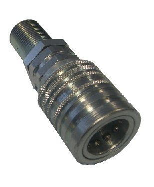 [DKWK 80 950 032] Snelkoppeling vrouwelijk - DN 13 -  schotkoppeling - M16/10L - trekken en duwen