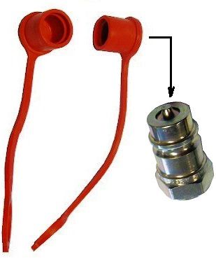 [DKWK 80 985 010] Bouchon femelle DN 06 - rouge