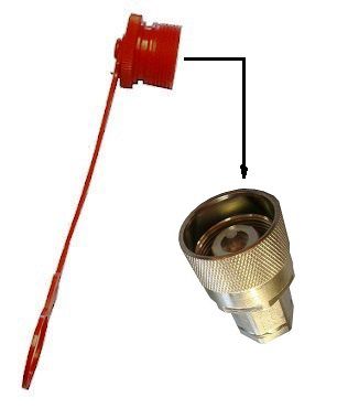 [DKWK 80 985 110] Bouchon male M36x2
