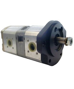 [DKWK 81 001 201 B] Pomp 2 gaten 106,4 - SAE A - conische as - 8 + 16,0 cc - Rechts draaien - Bosch