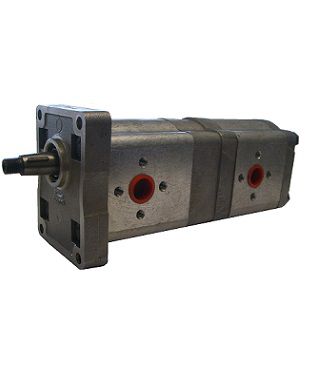 [DKWK 81 001 251 H] Pompe pour David Brown 4 trous 71,4 x 96 - axe conique - 19 + 14,0 cc - Rotation gauche