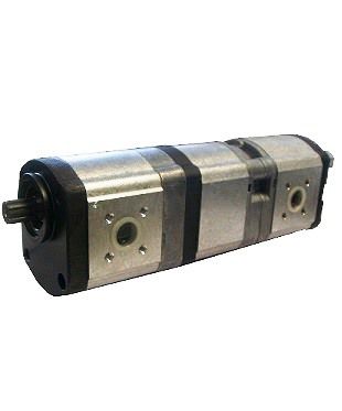 [DKWK 81 002 300 B]  Pomp 2 gaten 60,0 x 60,0 -  spline as 9T - 14,0 + 8,0 +  16,0 cc - Links draaien - Bosch