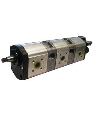 [DKWK 81 003 301 B]  Pomp 2 gaten 60,0 x 60 - conische as - 16,0 + 11,0 + 14,0 cc - Links draaien - Bosch