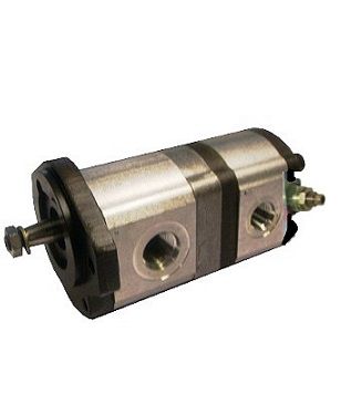 [DKWK 81 004 203 H]  Pomp 2 gaten 106,4 - SAE A - conische as - 18 + 6,0 cc - Links draaien - Divers