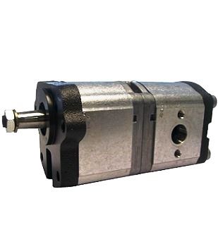 [DKWK 81 007 201 B]  Pomp 2 gaten 100,0 - conische as - 14 + 8 cc - Links draaien - Bosch