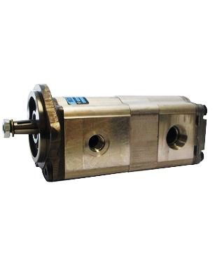 [DKWK 81 007 215 S]  Pomp 2 gaten 106,4 - SAE A - conische as - 18 + 12,5 cc - Links draaien - Dynamatic