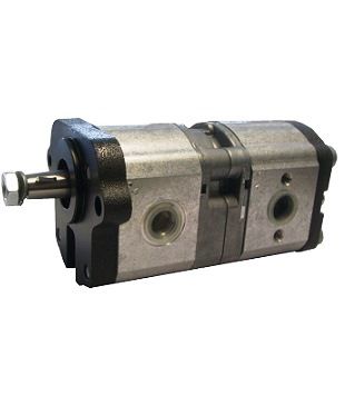 [DKWK 81 007 220 B]  Pomp 2 gaten 100,0 - conische as - 8 + 11 cc - Links draaien - Bosch