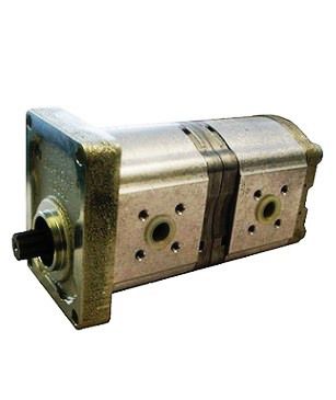 [DKWK 81 010 215 B] Pompe 4 trous 71,4 x 96 - axe cannelé 9D - 14,0 + 14,0 cc - Rotation gauche - Bosch