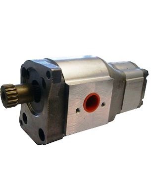 [DKWK 81 013 202 S] Pompe special Valtra - 2 trous 148,0 - axe cannelé 14 T - 25,0 + 8,3 cc - rotation gauche Dynamatic