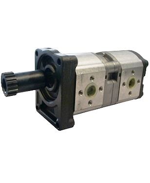 [DKWK 81 013 203 B] Pompe 4 trous 71,4 x 96 - axe cannelé 13D - 11,0 + 11,0 cc - Rotation gauche - Bosch