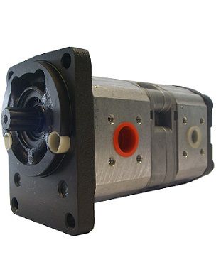 [DKWK 81 018 207 B]  Pomp 4 gaten 72,0 x 100 - spline as 9T - 11 + 5,5 cc - Links draaien - Bosch