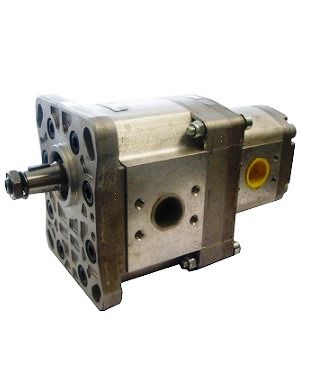 [DKWK 81 045 200 H]  Pomp 4 gaten 98,0 x 128 - conische as - 31,0 + 15 cc - Links draaien - Bosch