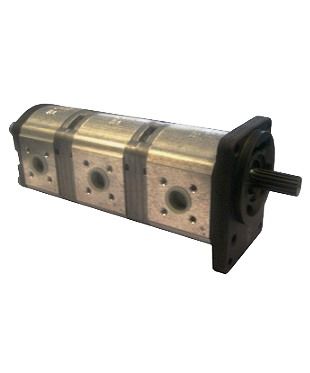 [DKWK 81 048 305 B] Pomp 4 gaten 72,0 x 100 - spline as 9T - 14,0 + 14,0 + 8,0 cc - Rechts draaien - Bosch