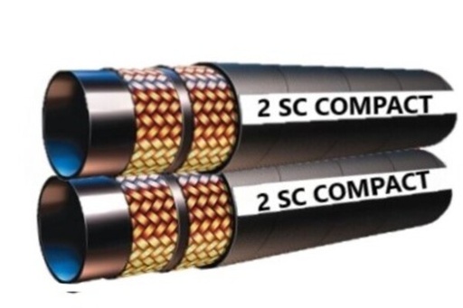 [DKWK 82 010 152] Flexible TWIN 2SC 3/8 - 330 bar