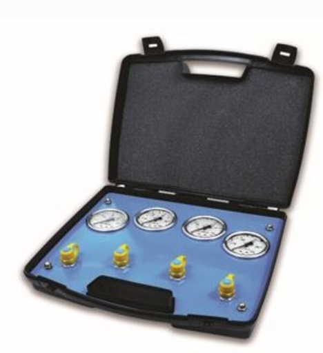 [DKWK 89 999 008] Manometer valies (40 bar-250 bar-2x 400 bar)